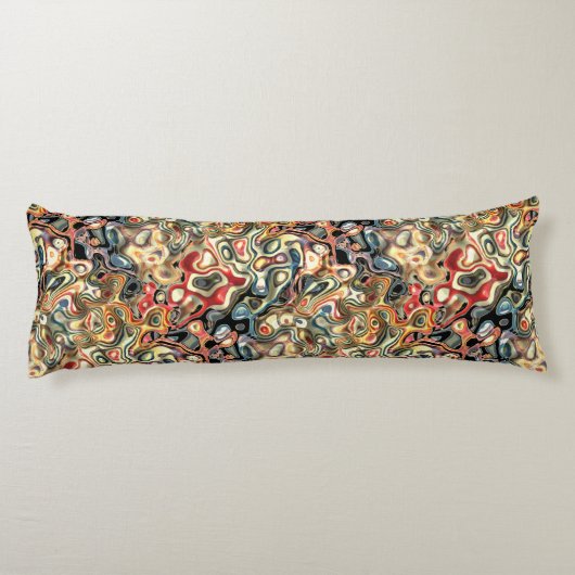 Coussins Longs Oreiller corps d'art Abstrait (Dos)