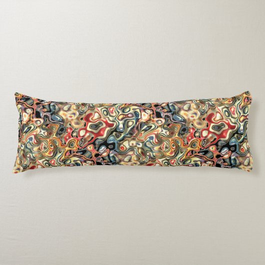 Coussins Longs Oreiller corps d'art Abstrait (Devant)