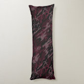 Coussins Longs Oreiller corps de camo rouge foncé (Dos (Vertical))