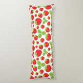 Coussins Longs Oreiller corps de fraises (Dos (Vertical))