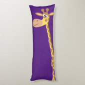 Coussins Longs Oreiller corps de Giraffe de cartons mignon (Dos (Vertical))