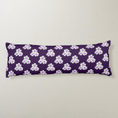 Coussins Longs Oreiller corps de marguerite centre violet (Dos)