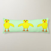 Coussins Longs Oreiller corps de poussette de Pâques mignon (Devant)
