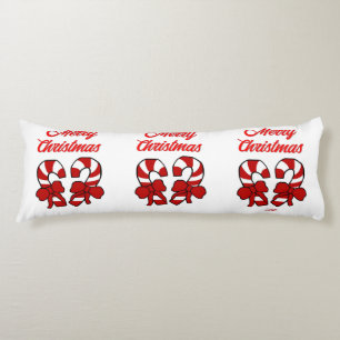 Coussins Longs Oreiller corps de Sucres de canne de Noël