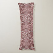 Coussins Longs Oreiller Corps Fleur Rose (devant Vertical)