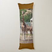 Coussins Longs Oreiller corps girafe (Dos (Vertical))