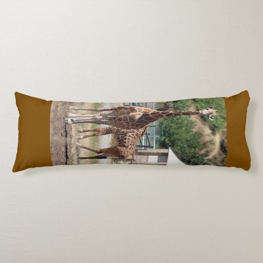 Coussins Longs Oreiller corps girafe (Devant)