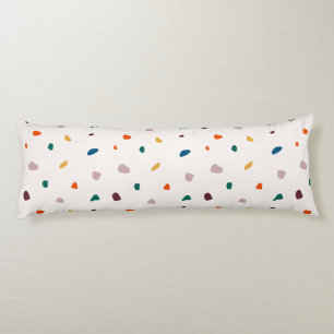 Coussins Longs Oreiller corps imprimé terrazzo amusant