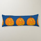 Coussins Longs Oreiller corps Jack o' Lantern bleu (Dos)