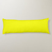 Coussins Longs Oreiller Corps Jaune Citron 20" x 54" (Dos)