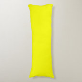 Coussins Longs Oreiller Corps Jaune Citron 20" x 54" (Devant (Vertical))