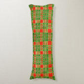 Coussins Longs Oreiller corps MAC GREGOR TARTAN (Devant (Vertical))