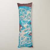 Coussins Longs Oreiller Corps Monde d'Amour (Dos (Vertical))
