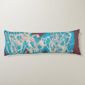 Coussins Longs Oreiller Corps Monde d'Amour (Dos)