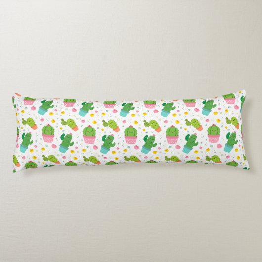 Coussins Longs Oreiller corps Motif Cactus (Dos)