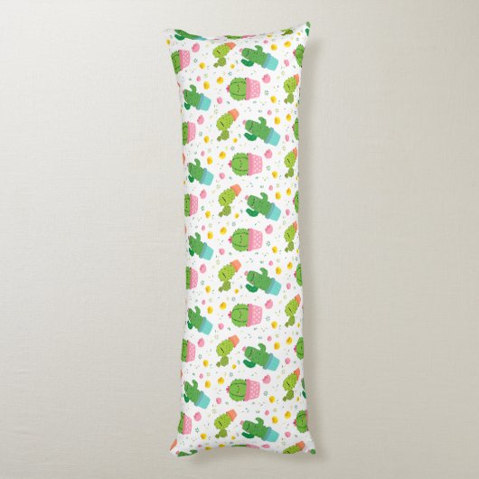 Coussins Longs Oreiller corps Motif Cactus (Dos (Vertical))
