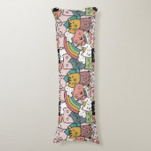 Coussins Longs Oreiller corps motif chat mignon (Devant (Vertical))