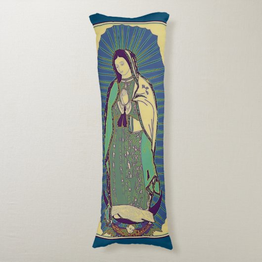 Coussins Longs Oreiller Corps Notre-Dame De Guadalupe (Devant (Vertical))