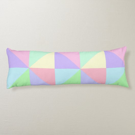 Coussins Longs Oreiller Corps Pastels (Dos)