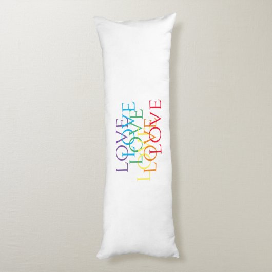 Coussins Longs Oreiller corps RAINBOVE (Dos (Vertical))