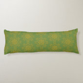 Coussins Longs Oreiller corps rétro Mandala Avocado (Dos)