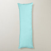 Coussins Longs Oreiller corps turquoise clair (Dos (Vertical))