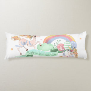 Coussins Longs Oreiller Corps Unicorne