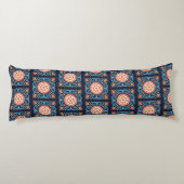 Coussins Longs Oreiller de carrosserie Boho Tile (Dos)