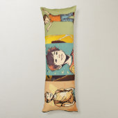 Coussins Longs Oreiller de corps (Dos (Vertical))