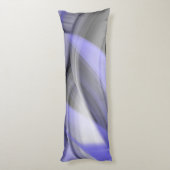 Coussins Longs Oreiller de Corps Abstrait Tendance Maison Lavande (Dos (Vertical))