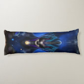Coussins Longs Oreiller de corps bleu foncé Taidushan Sai (Dos)