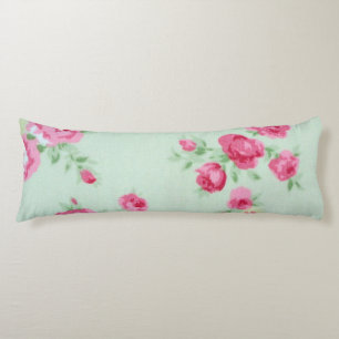 Coussins Longs Oreiller de corps chic pour Rose de menthe 20" x 5