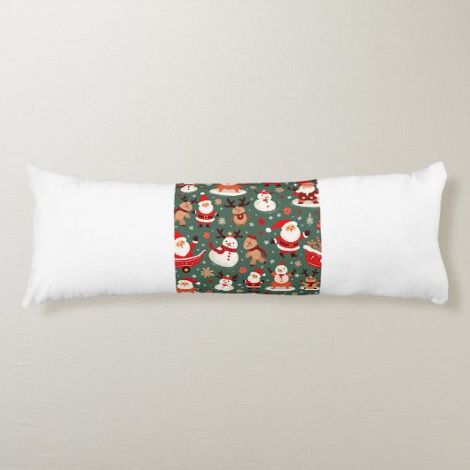 Coussins Longs Oreiller de corps de Noël (Devant)