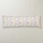 Coussins Longs oreiller de corps fleurs de printemps (Dos)