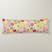 Coussins Longs Oreiller de corps Motif tropical (Dos)