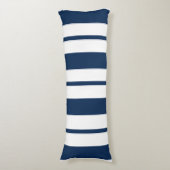 Coussins Longs Oreiller de corps - Rayures audacieuses (devant Vertical)