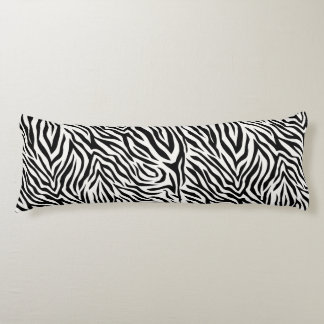Coussins Longs Oreiller de corps Zebra 20" x 54"