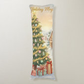 Coussins Longs Oreiller de Noël Holiday Magic (Devant (Vertical))