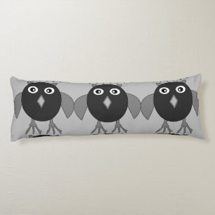 Coussins Longs Oreiller déplaisant pour le corps du hibou d'Hallo