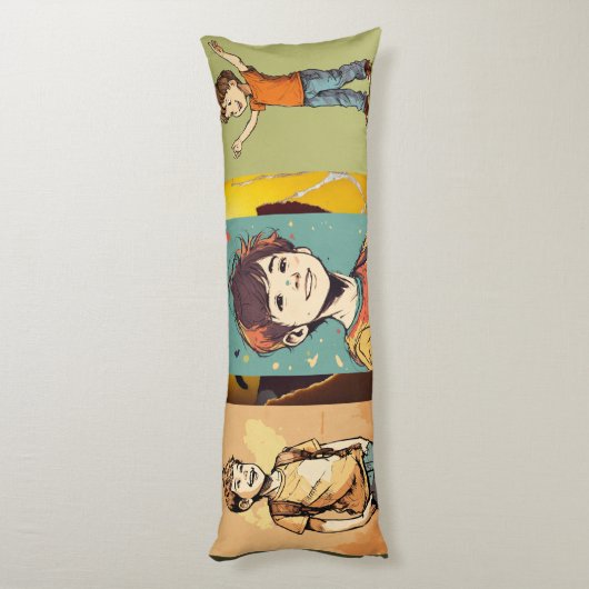 Coussins Longs Oreiller du corps (Dos (Vertical))