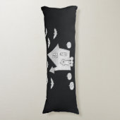Coussins Longs Oreiller du corps (Devant (Vertical))