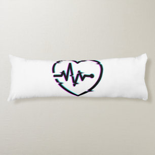 Coussins Longs Oreiller du corps de contrôle cardiaque