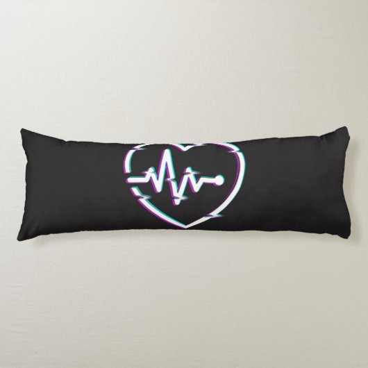 Coussins Longs Oreiller du corps de contrôle cardiaque (Devant)