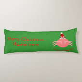 Coussins Longs Oreiller du corps de crabe de Noël (Dos)