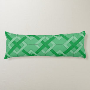 Coussins Longs Oreiller du corps - Diamants entrelacés