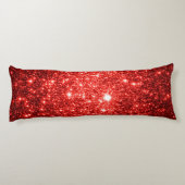 Coussins Longs Oreiller du corps Étoiles rouges (Dos)