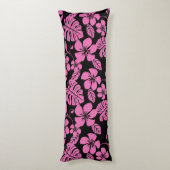 Coussins Longs Oreiller du corps PINK BIKINI (NOIR/ROSE) (Dos (Vertical))