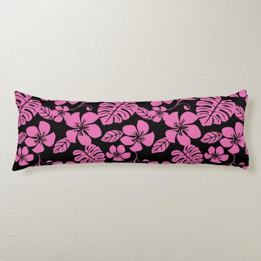 Coussins Longs Oreiller du corps PINK BIKINI (NOIR/ROSE) (Devant)