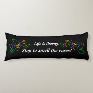 Coussins Longs Oreiller du corps Rose arc-en-ciel