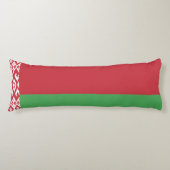 Coussins Longs Oreiller du drapeau patriotique biélorusse (Devant)